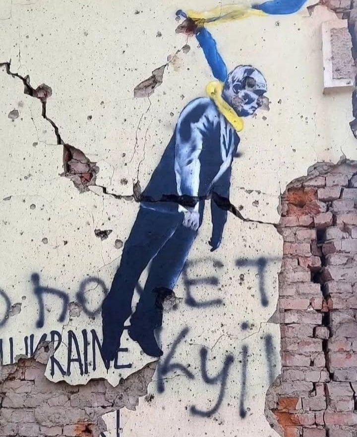 FacciniMyriam's tweet image. #StreetArt in Donetsk Oblast 
🇺🇦 Stand with Ukraine 🇺🇦