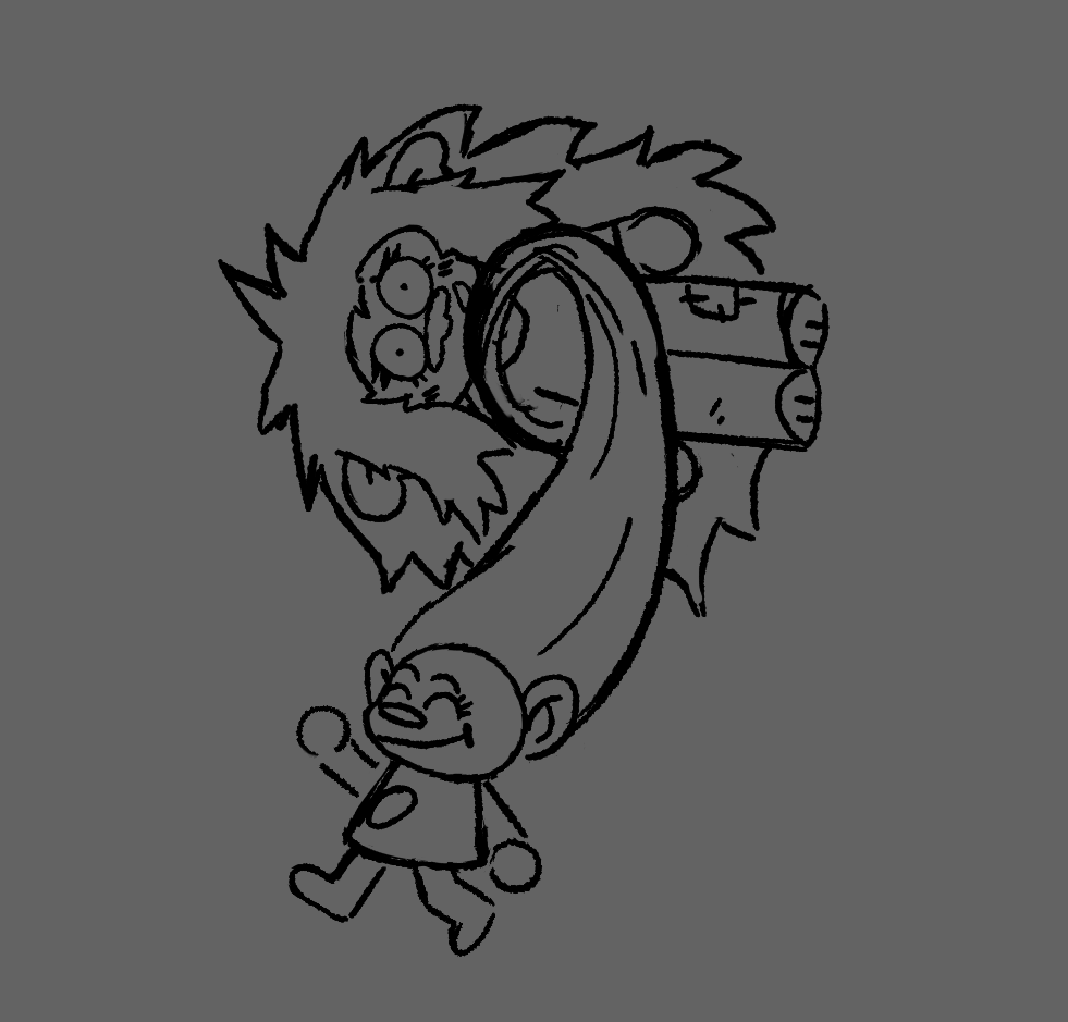 taking her for a walk