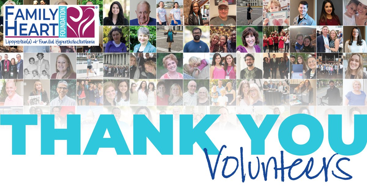 We are so grateful to our community of volunteers and committed Family Heart Ambassadors. Thank you for making our mission possible. #KnowFH #KnowLpa #NationalVolunteerMonth If you're interested in volunteering or becoming an ambassador learn more: familyheart.org/ways-to-get-in…
