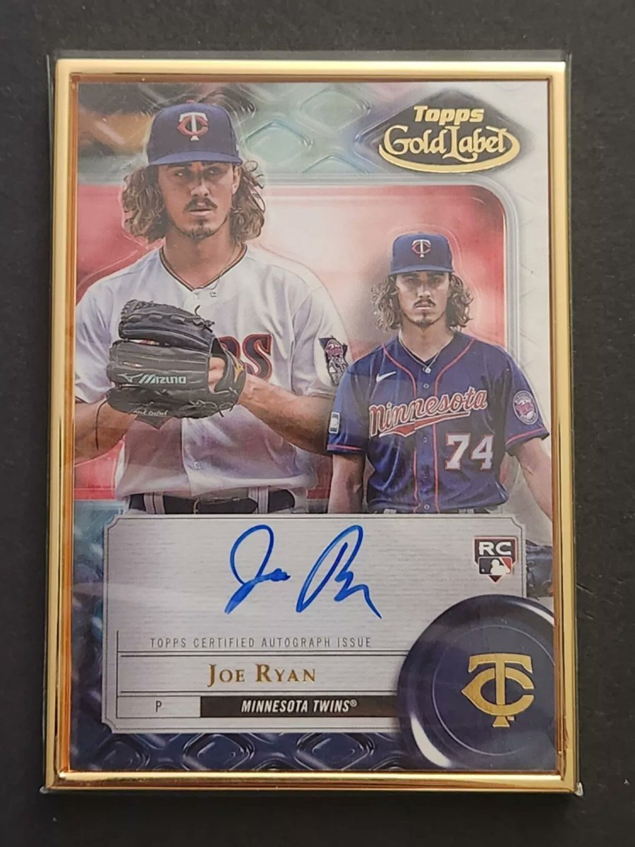 Joe Ryan starts the Minnesota Twins home opener today.

RT for a chance to win his <a href="/Topps/">Topps</a> Gold Label autograph.

Must be following <a href="/realmnsportsfan/">Minnesota Sports Fan</a> and <a href="/tlschwerz/">Ted</a> to be eligible.