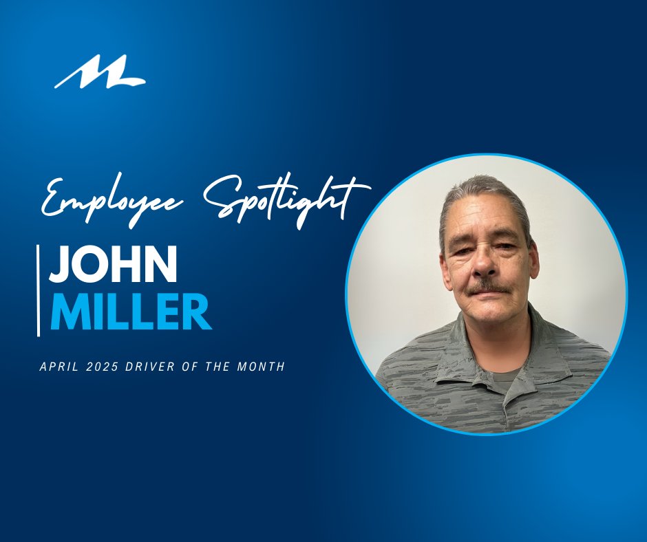 🌟 April Employee Spotlight: John Miller 🌟

MetroLink Tulsa is recognizing John Miller in this month’s Employee Spotlight! As a dedicated driver, John helps keep our community moving with professionalism and great service every day.

#EmployeeSpotlight #MetroLinkTulsa