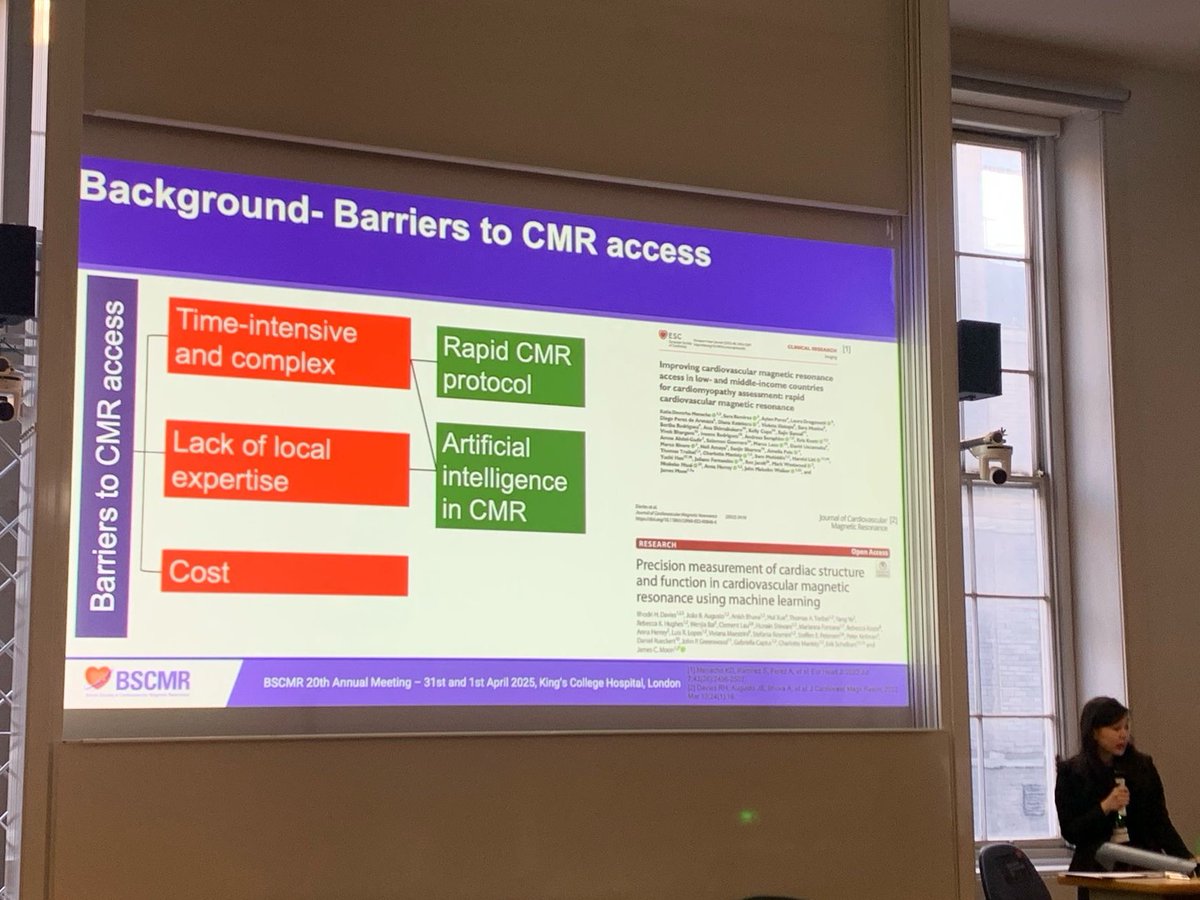 Alina Hua (@hua_alina) on Twitter photo Honoured to be 1st runner-up at <a href="/BSCMR/">BSCMR</a> YIA & to present data on 0.55T! Huge thanks to <a href="/TheBHF/">British Heart Foundation</a> <a href="/achir76/">Amedeo Chiribiri</a> <a href="/GSTTresearch/">Guy's and St Thomas' Research</a> <a href="/blanca_domenech/">Blanca Domenech-Ximenos</a> <a href="/KCL_CardiacMR/">KCL Cardiac MRI</a> TF Ismail. Congrats to winner, Sher Ng! 🎉Low-field = greater affordability & global accessibility! <a href="/sado_dan/">Dan Sado</a> #WhyCMR Honoured to be 1st runner-up at <a href="/BSCMR/">BSCMR</a> YIA & to present data on 0.55T! Huge thanks to <a href="/TheBHF/">British Heart Foundation</a> <a href="/achir76/">Amedeo Chiribiri</a> <a href="/GSTTresearch/">Guy's and St Thomas' Research</a> <a href="/blanca_domenech/">Blanca Domenech-Ximenos</a> <a href="/KCL_CardiacMR/">KCL Cardiac MRI</a> TF Ismail. Congrats to winner, Sher Ng! 🎉Low-field = greater affordability & global accessibility! <a href="/sado_dan/">Dan Sado</a> #WhyCMR
