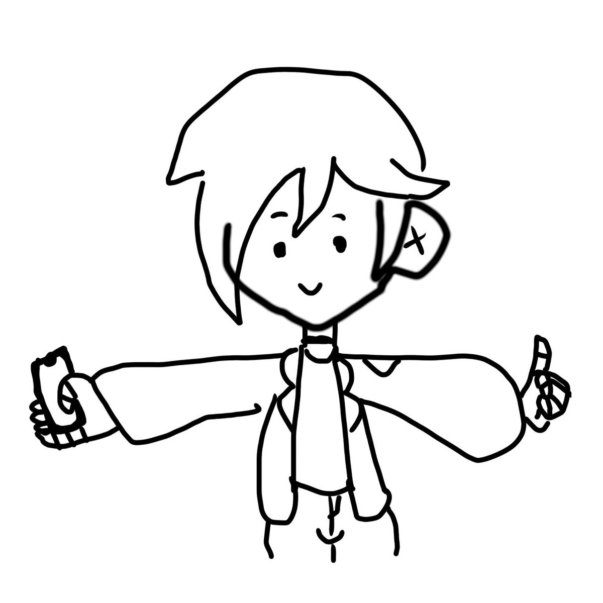 Android_6W's tweet image. So I saw @CakeLordDork do a fun art event for April Fools and I want to participate as well!

Drop your OCs and I will draw them badly. My goal is to do it super quick! We have until midnight to do this so go go go!