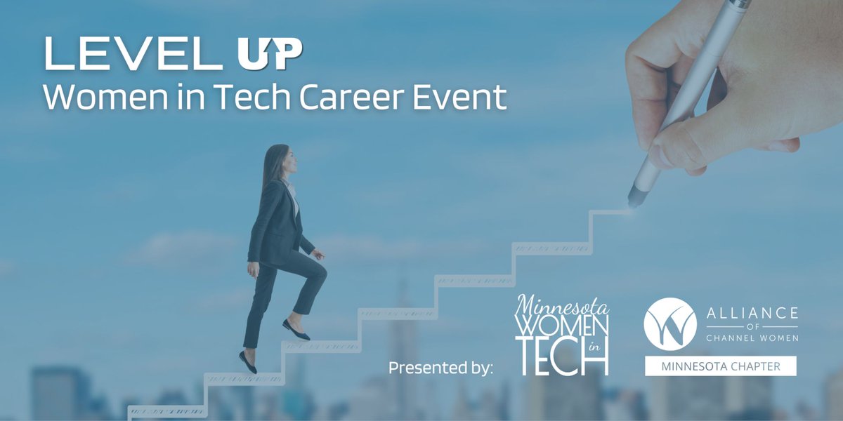 ACW Minnesota Chapter &amp; Minnesota Women in Tech are hosting Level Up: Women in Tech Careers Tuesday, April 8!

Get:
📸 Headshots
🎤 Rema Lolas Career Workshop
🍩 Coffee &amp; Breakfast
💪 Powerhouse Community

Reserve your spot: ow.ly/L4lB50VsHki

#AllianceofChannelWomen #ACW