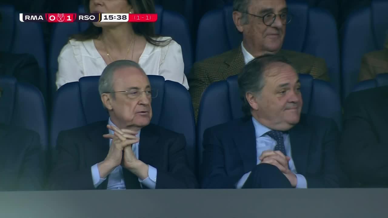 REAL SOCIEDAD TAKE THE LEAD IN MADRID TO TIE IT ON AGGREGATE 👀