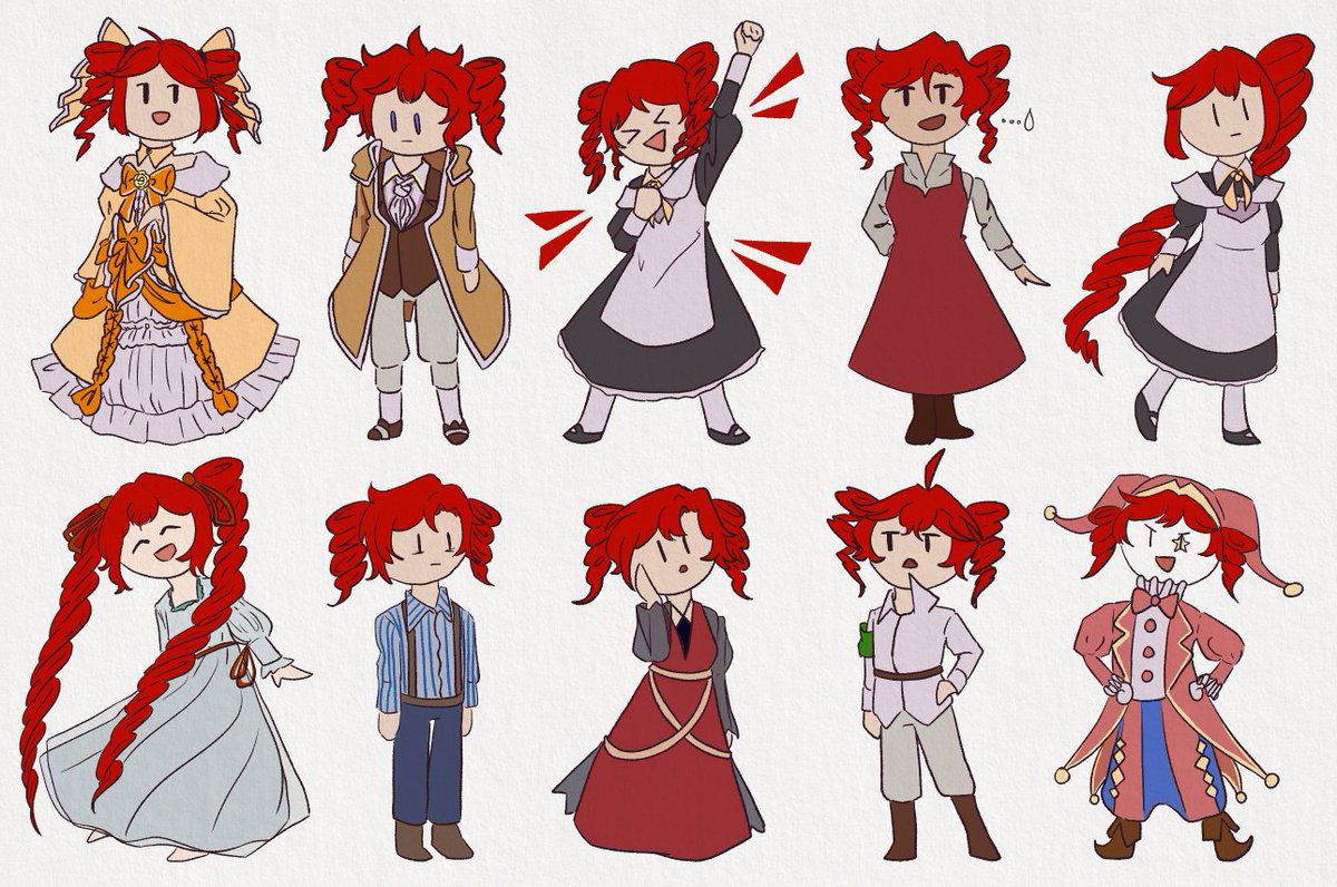 tiny_evillious's tweet photo. Hope everyone liked the Chartettes today! 
#evilliouschronicles https://t.co/ttvdgmIOXz