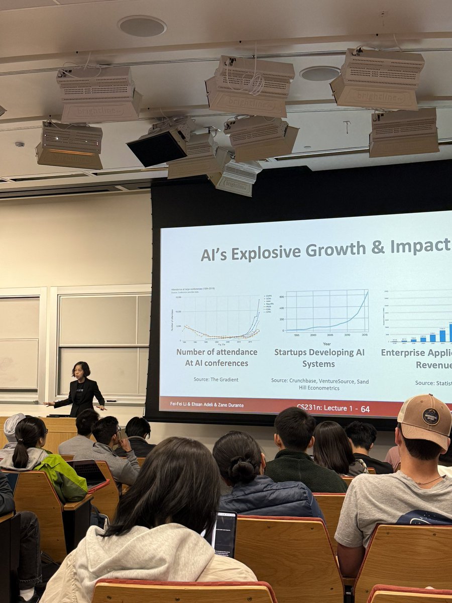 “We are very much not in AI winter anymore, it’s AI Global Warming” 😂

Jokes aside, super excited about CS231N this Spring 2025, 10th year anniversary of the course! 

<a href="/cs231n/">CS231N Staff</a> <a href="/drfeifei/">Fei-Fei Li</a>