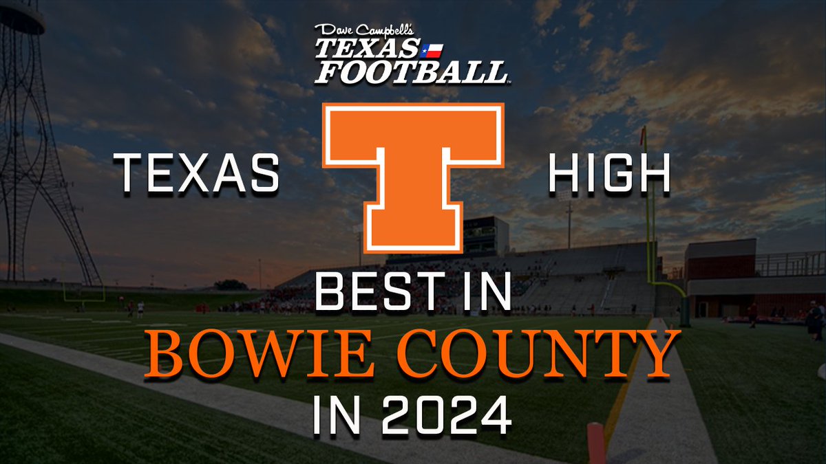 Dave Campbell's Texas Football โ TexasFootball.com (@dctf) on Twitter photo We're going through each Texas county and naming the BEST #TXHSFB program in each one since 2019 and the best team from last season.
<a href="/PGHawkFootball/">Pleasant Grove Football</a> & <a href="/THighFootball/">Texas High Tiger Football ๐</a> check in from Bowie County. ๐ค
Full breakdown: texasfootball.com/article/2025/0โฆ We're going through each Texas county and naming the BEST #TXHSFB program in each one since 2019 and the best team from last season.
<a href="/PGHawkFootball/">Pleasant Grove Football</a> & <a href="/THighFootball/">Texas High Tiger Football ๐</a> check in from Bowie County. ๐ค
Full breakdown: texasfootball.com/article/2025/0โฆ