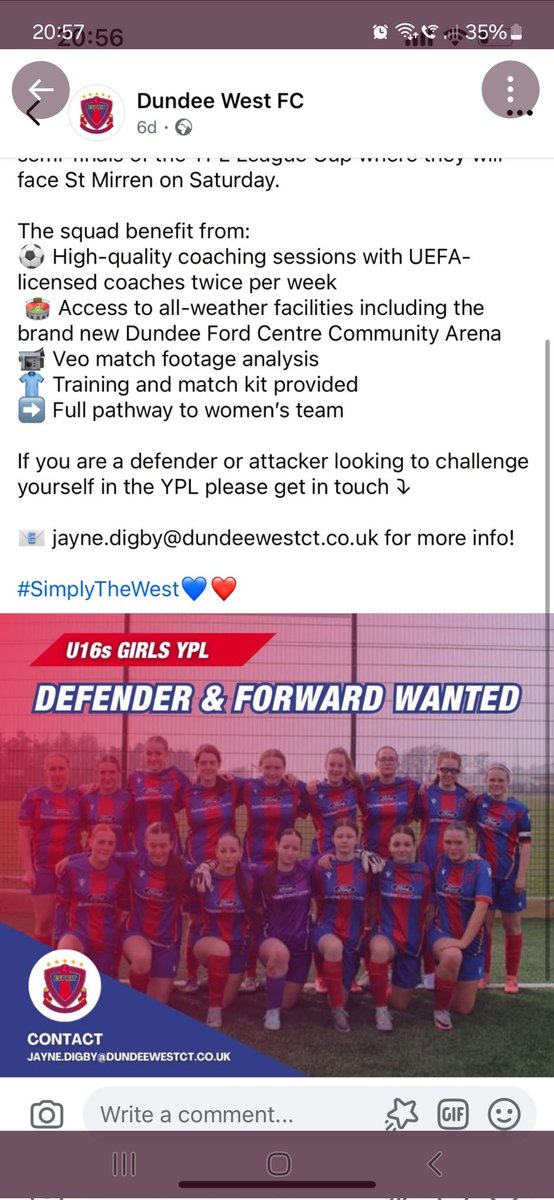 Scottish Football Results - Girls/Women tweet media