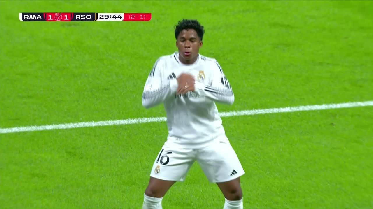 ENDRICK CHIPS THE KEEPER FOR REAL MADRID 🔥🔥🔥