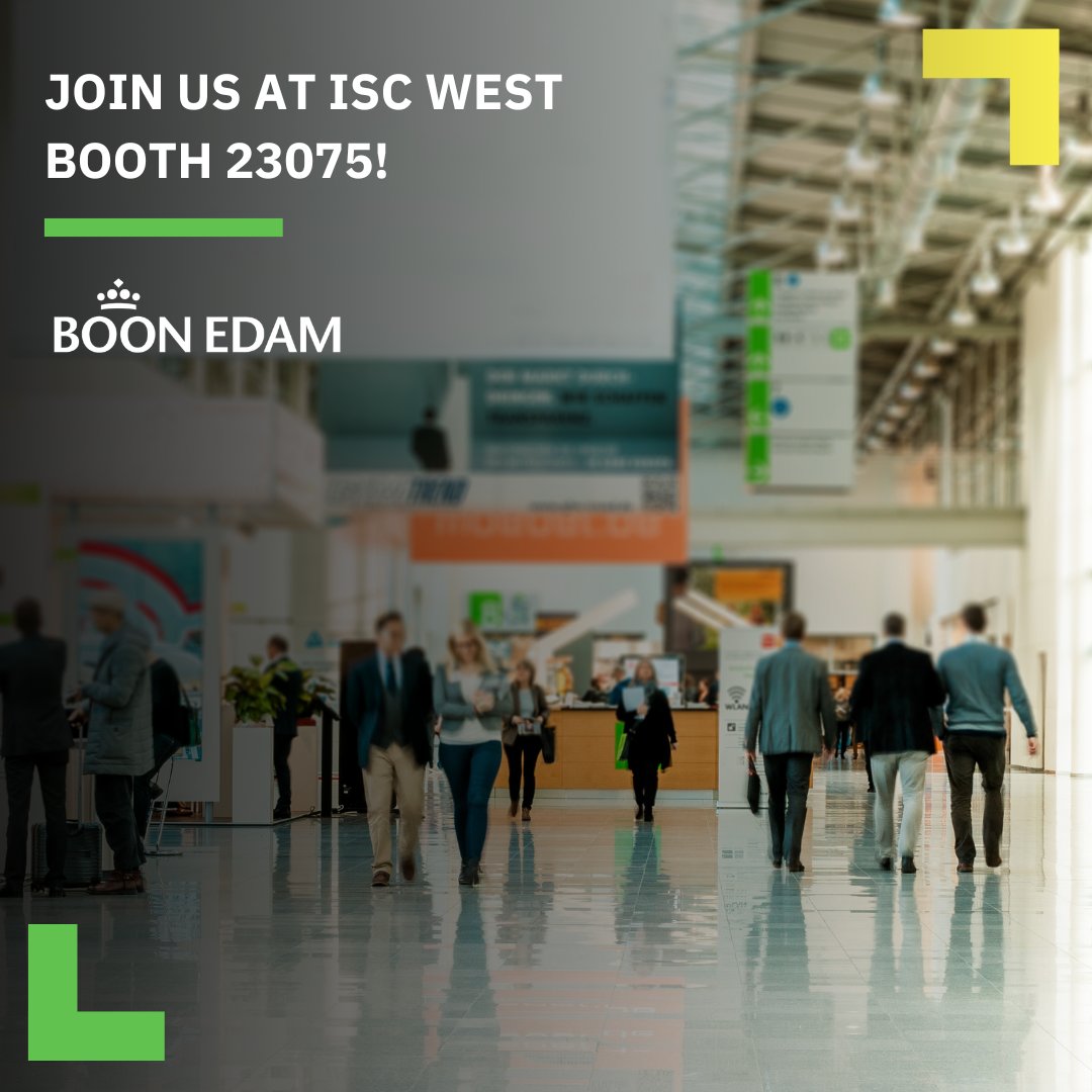 It's almost show time! #ISCWest2025 attendees, visit us tomorrow in booth 23075 to see the latest advancements in #SecuredEntry.

Beat the rush, stop by for a demo tomorrow morning!

eu1.hubs.ly/H0hRXJQ0

 #BoonEdamISCWest #Security #SecurityEntrances