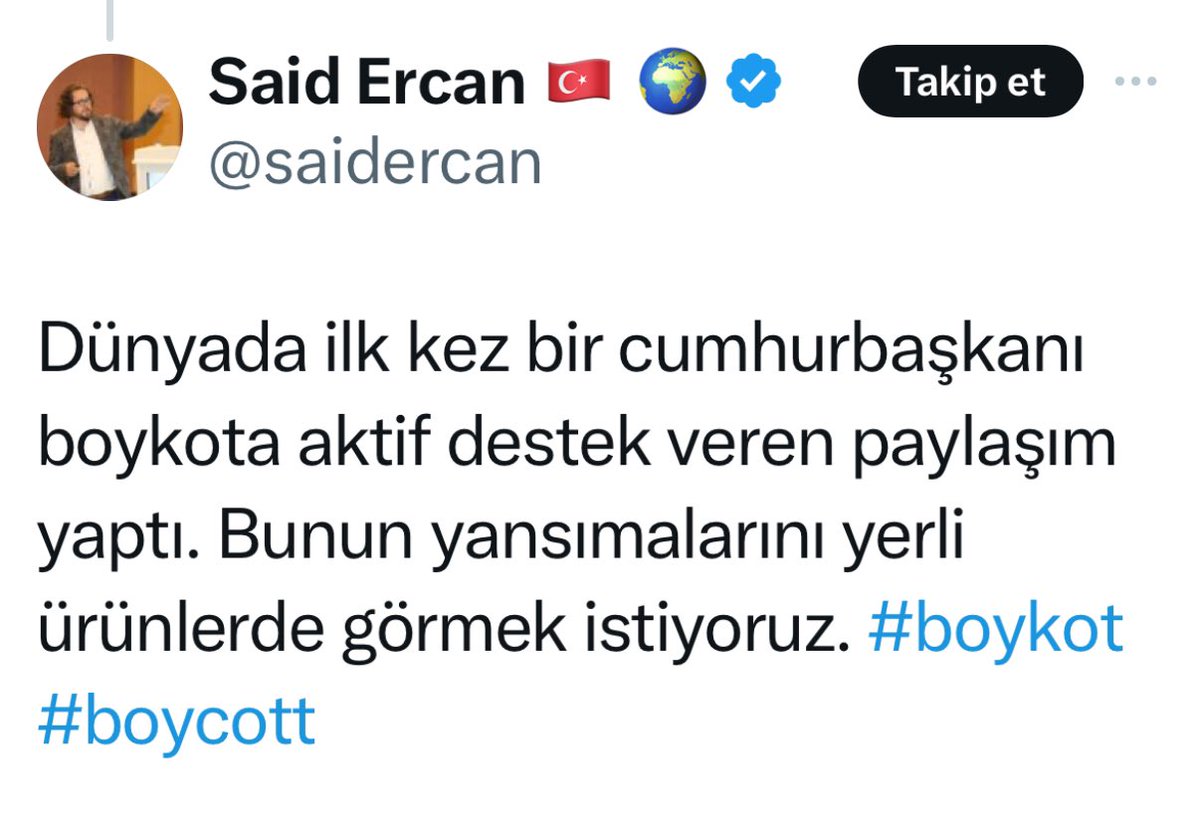 fatihaltayli's tweet photo. Boykota destek verenlere soruşturma mı dediniz? https://t.co/3wi4EVHUW7
