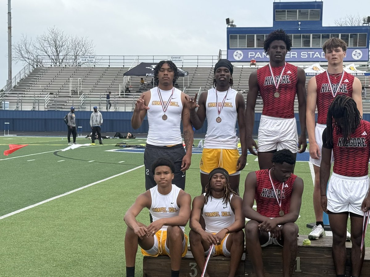 2025 District 16-AAAA Track &amp; Field 

Area Qualifiers 4x200
⚡️⚡️⚡️🥉3rd Place