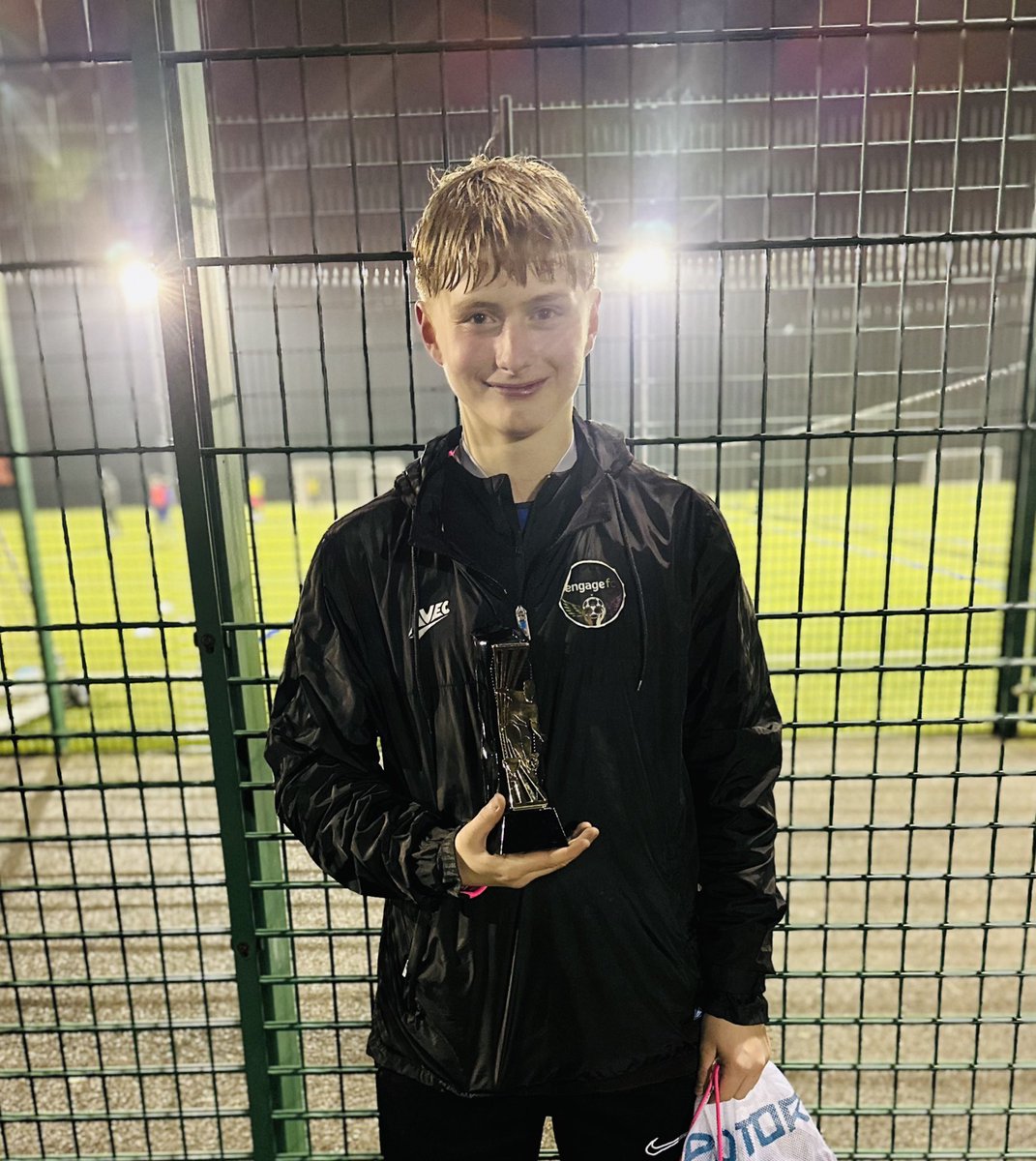 A couple of man of the match performances from Connor in our latest fixtures along with some good goals too ⚽️👏🏽 well done!