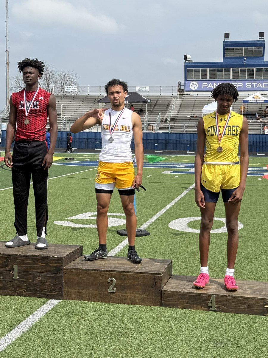 2025 District 16-AAAA Track &amp; Field 

Braxton Hobbs 🥈2nd Place 400 M Dash
