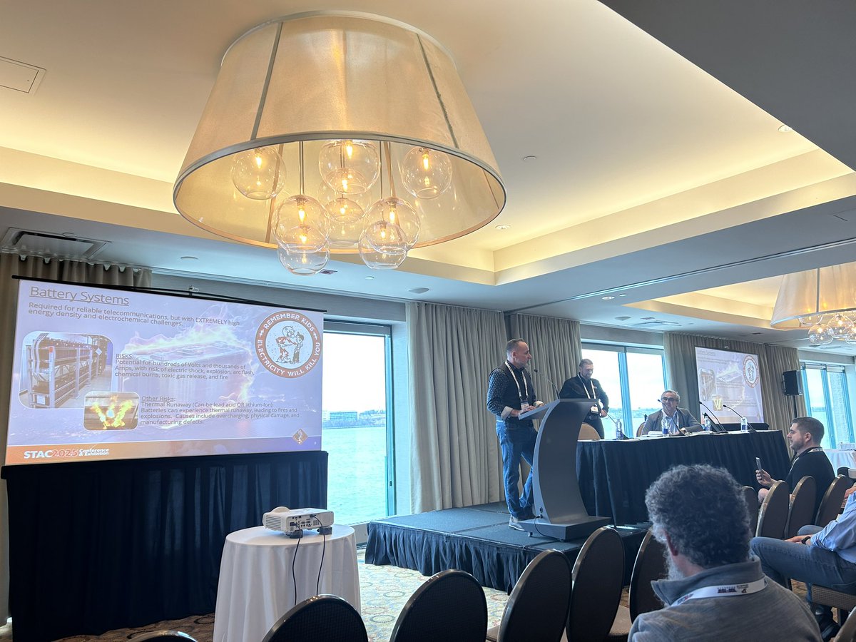 STAC_CSPA's tweet image. That’s a wrap on an incredible day one at #STAC2025!
 
This afternoon featured two unforgettable keynotes, sessions on corrosion protection and electrical safety, and time on the exhibit floor.
 
From safety, to innovation, to policy—today was full of valuable insights.