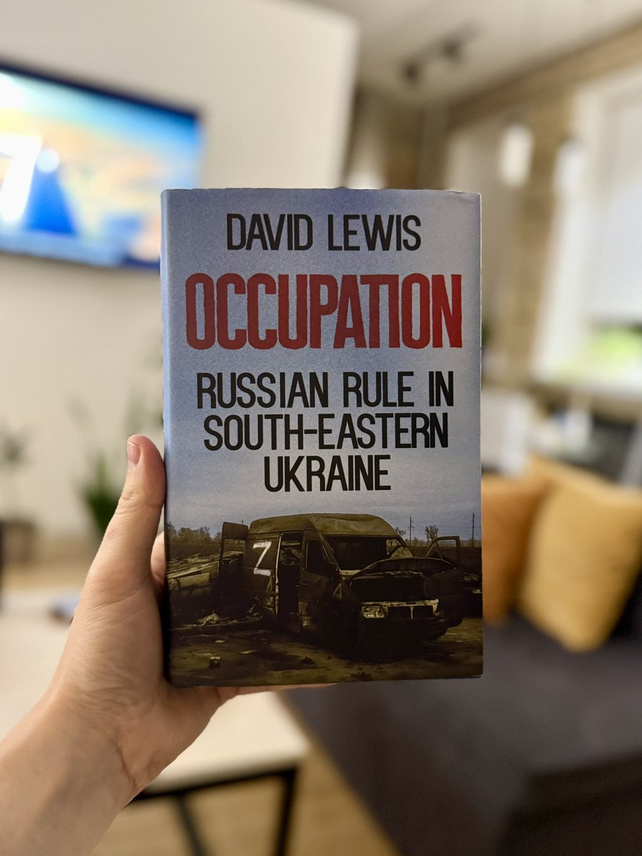 Christopher Miller (@christopherjm) on Twitter photo Congrats to <a href="/david_g_lewis/">David Lewis</a> on his excellent and timely new book, Occupation: Russian Rule In South-Eastern Ukraine. Published today in the US, and also out in the UK. Highly recommend. We donāt hear or read enough about this important aspect of Russiaās war. Congrats to <a href="/david_g_lewis/">David Lewis</a> on his excellent and timely new book, Occupation: Russian Rule In South-Eastern Ukraine. Published today in the US, and also out in the UK. Highly recommend. We donāt hear or read enough about this important aspect of Russiaās war.