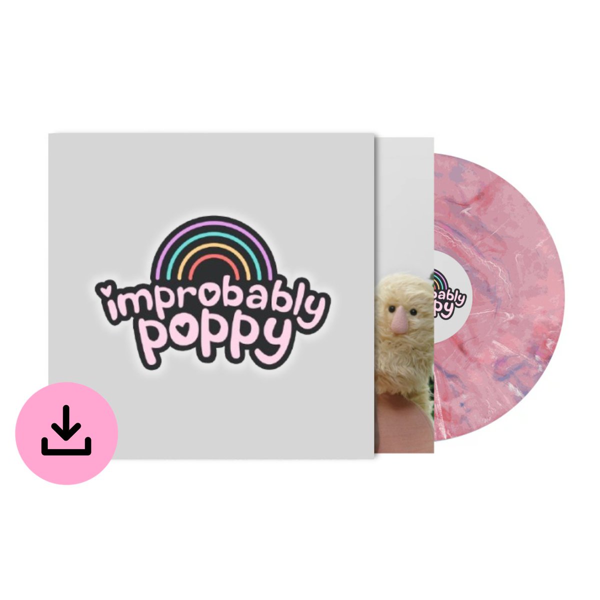 igothotter's tweet photo. 🚨 Sumerian Records just announced the Improbably Poppy Soundtrack EP—now up for pre-order! 🎶 Get two vinyl variants: one on Poppy's store & a limited edition on Sumerian’s store with a slipcover + free downloads of every episode! 🖤🔥 #Poppy #ImprobablyPoppy https://t.co/cV6QdWhCC4