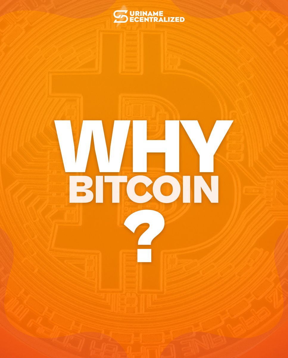 💡 Why Bitcoin? 

Because it's decentralized, borderless, and secure. 🌍⚡ Bitcoin removes the need for intermediaries, allowing peer-to-peer transactions and financial freedom for everyone, everywhere. 

From empowering individuals in emerging economies to offering a hedge