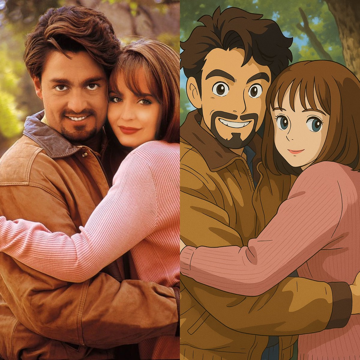 arianad_29's tweet photo. Igualitos ♥️♥️♥️♥️ #SpaniColunga #FernandoColunga #GabySpanic #StudioGhibliArt https://t.co/i6lucCQgiF