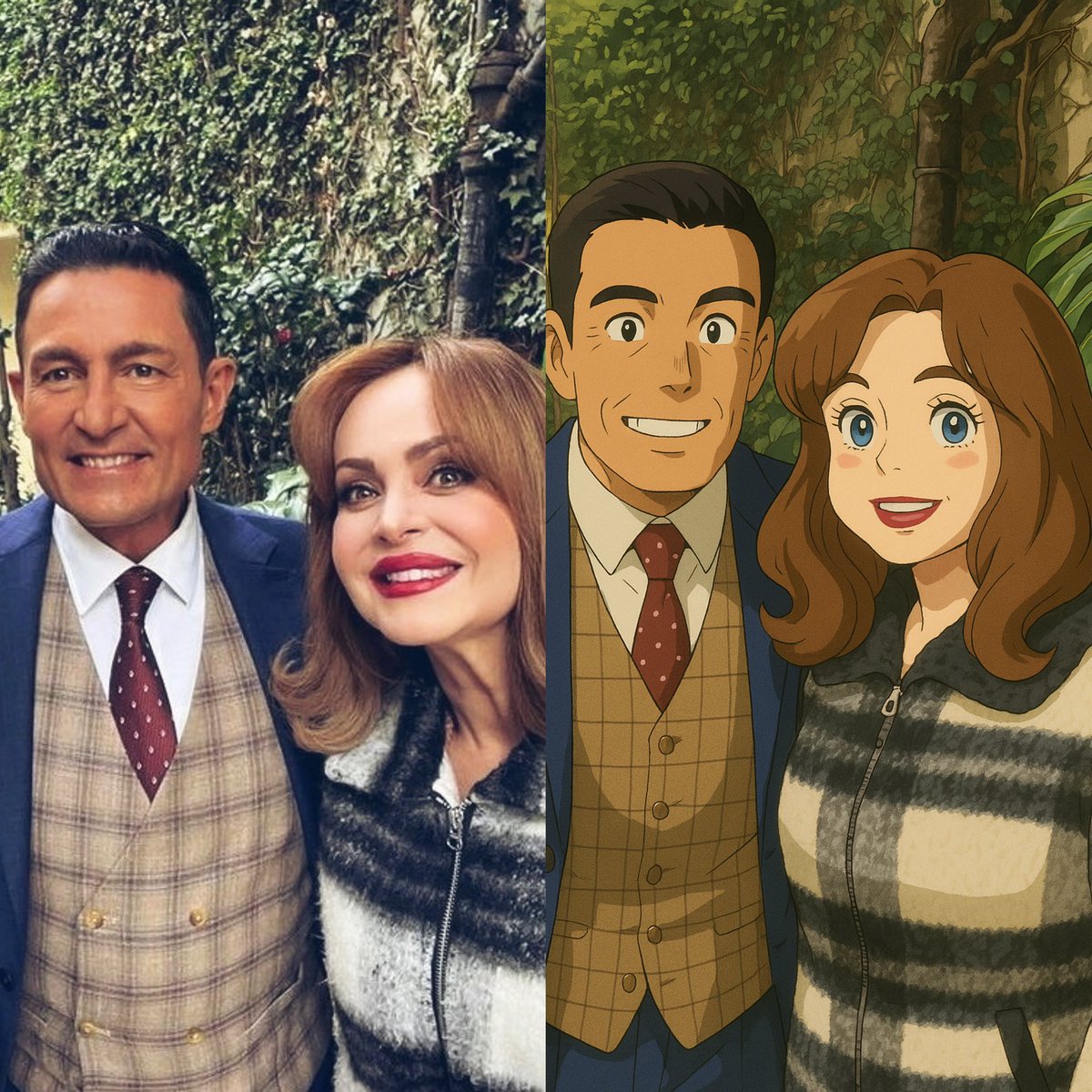 arianad_29's tweet photo. Igualitos ♥️♥️♥️♥️ #SpaniColunga #FernandoColunga #GabySpanic #StudioGhibliArt https://t.co/i6lucCQgiF