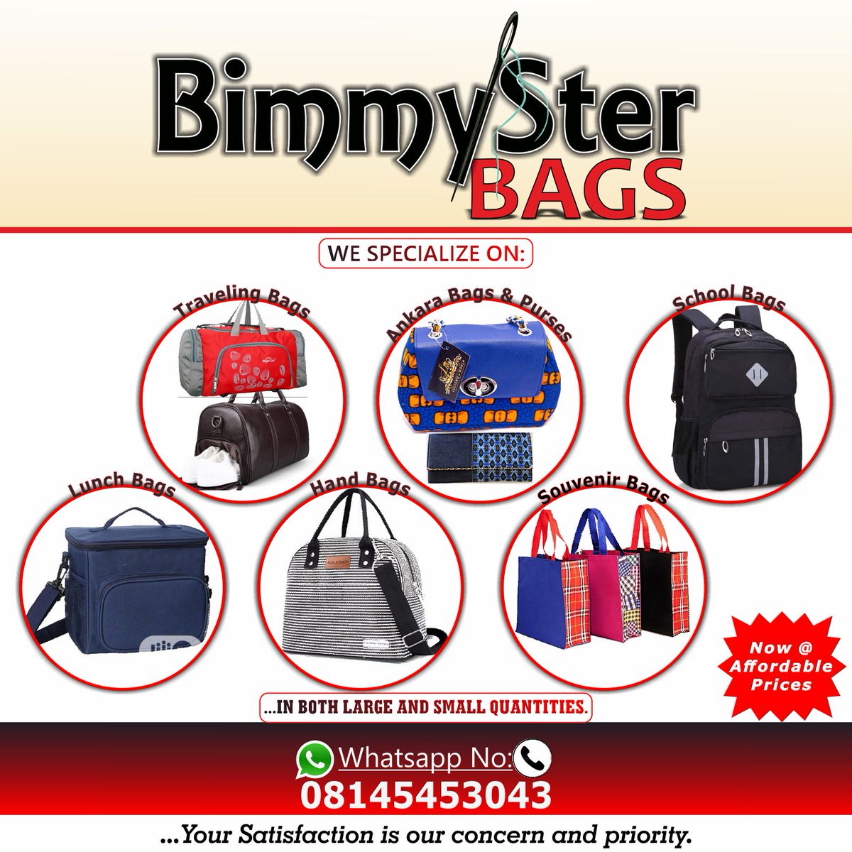 Wishing you a fresh start and a fantastic month ahead! From BimmySter, your one-stop-shop for customized bags, aprons, and more!