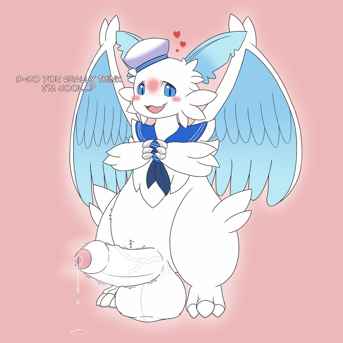 So... that #palworld dating sim game is real, huh? And it has ANOTHER cute boy in it???

Consider this a sequel to last year's pic~
#furry #furryart #nsfw #furrynsfw #quivern