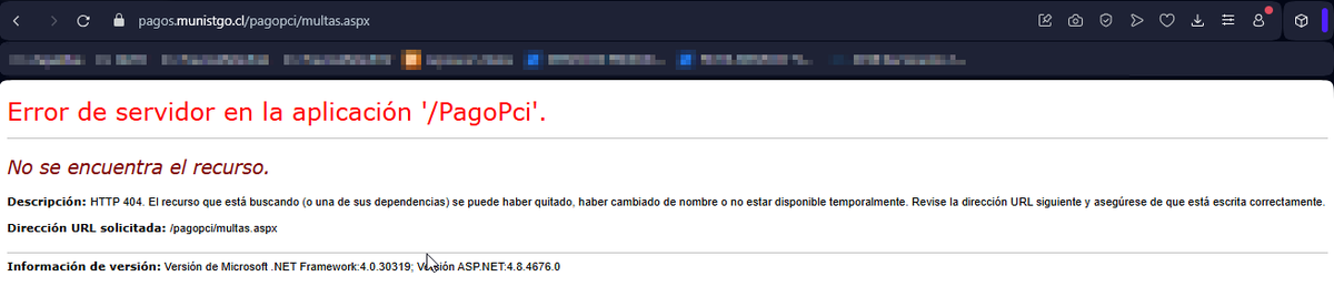 1srponce's tweet image. @Muni_Stgo  como quieren que pague uno si tienen el sitio abajo?
#PermisoDeCirculacion