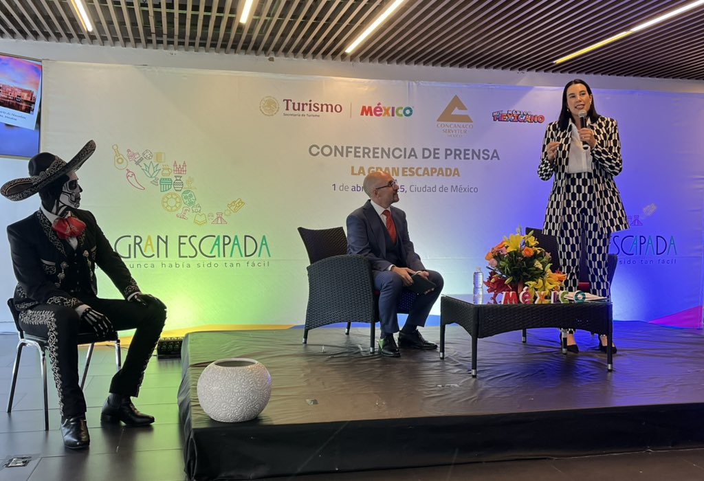 Jorge Balderrama (@jbalderramar) on Twitter photo Hoy se presentó “LA GRAN ESCAPADA” un fin de semana como EL BUEN FIN enfocado en el turismo, gran iniciativa de <a href="/SECTUR_mx/">SECTUR México</a> y @Concanaco 👏🏻👏🏻👏🏻 l Hoy se presentó “LA GRAN ESCAPADA” un fin de semana como EL BUEN FIN enfocado en el turismo, gran iniciativa de <a href="/SECTUR_mx/">SECTUR México</a> y @Concanaco 👏🏻👏🏻👏🏻 l