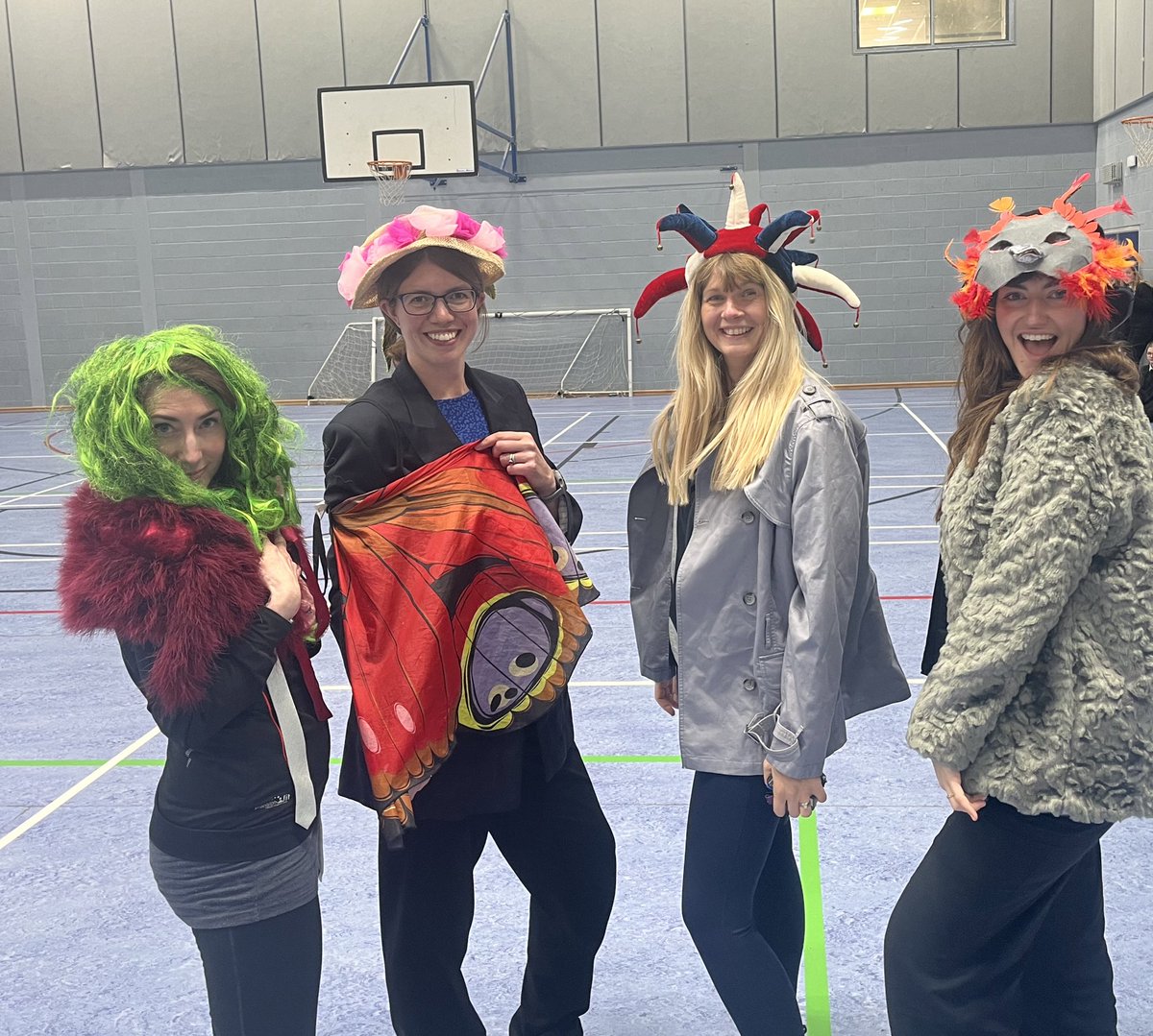 ✅Teacher Olympics was a success!✅
Fancy dress races, egg &amp; spoon and the three legged race!! Fun was had by all!

Day 2 complete! 💙