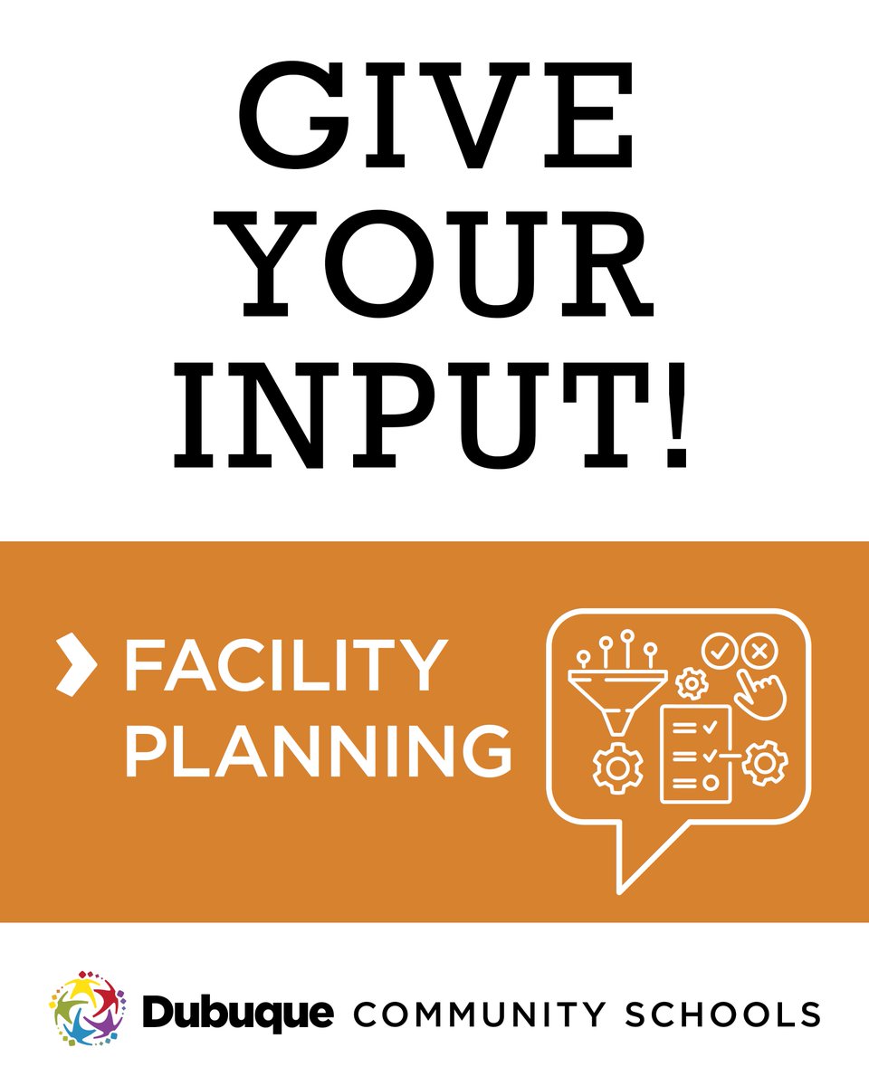 We are in the process of reassessing facility needs with a focus on creating financial efficiencies and ensuring an outstanding student experience. Complete our short survey by April 9. 𝐓𝐀𝐊𝐄 𝐓𝐇𝐄 𝐒𝐔𝐑𝐕𝐄𝐘: dbqsch.org/42eCJj4