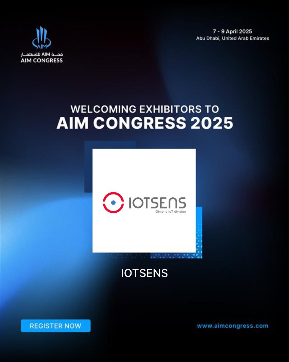 AIM Congress (@aim_congress) on Twitter photo We’re thrilled to welcome IOTSENS under the Future Cities Portfolio at AIM Congress 2025! 🌆🔗
IOTSENS is at the forefront of revolutionizing urban living with their innovative IoT solutions designed to optimize cities for the future. By leveraging cutting-edge technologies, We’re thrilled to welcome IOTSENS under the Future Cities Portfolio at AIM Congress 2025! 🌆🔗
IOTSENS is at the forefront of revolutionizing urban living with their innovative IoT solutions designed to optimize cities for the future. By leveraging cutting-edge technologies,
