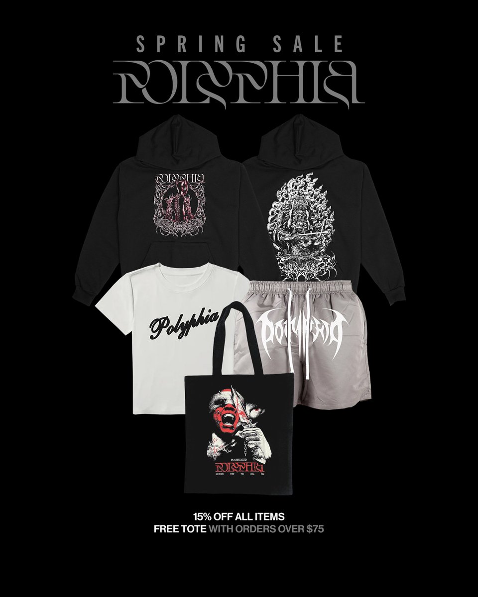 polyphia (@polyphia) on Twitter photo Spring Sale • polyphia.com Spring Sale • polyphia.com