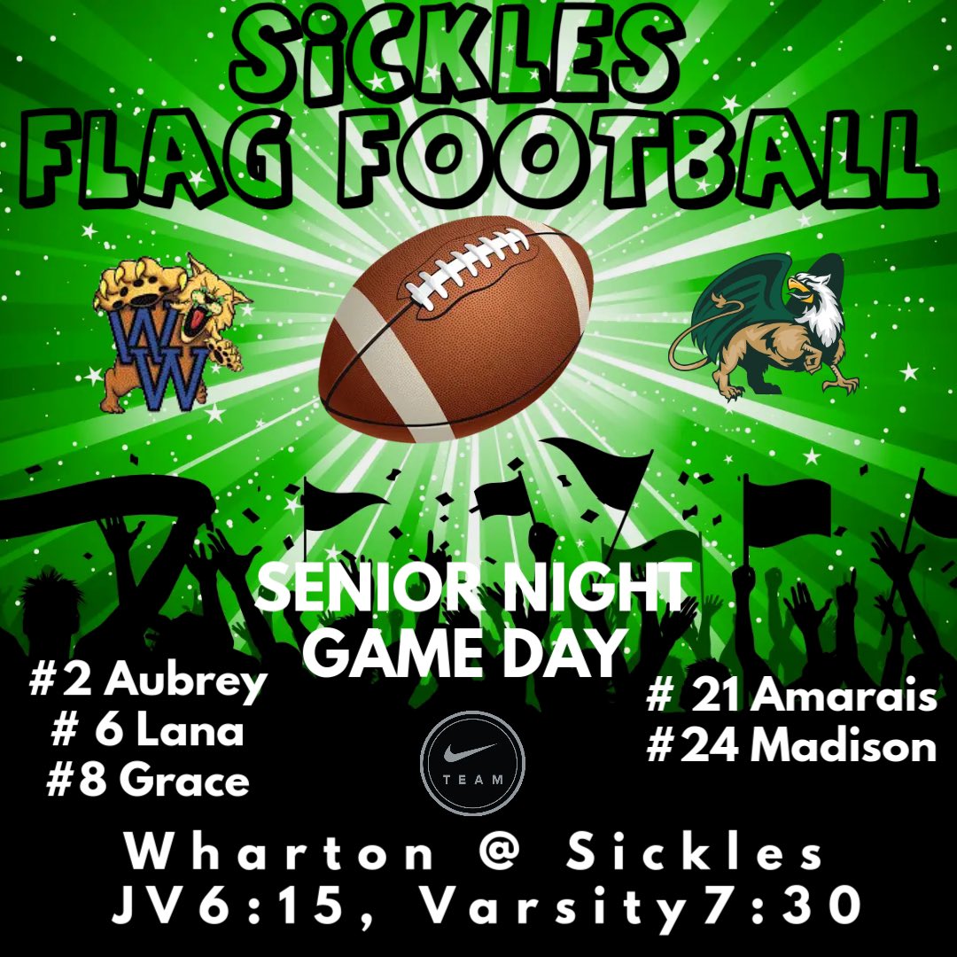 Senior Night! 💚 #GoGryphons