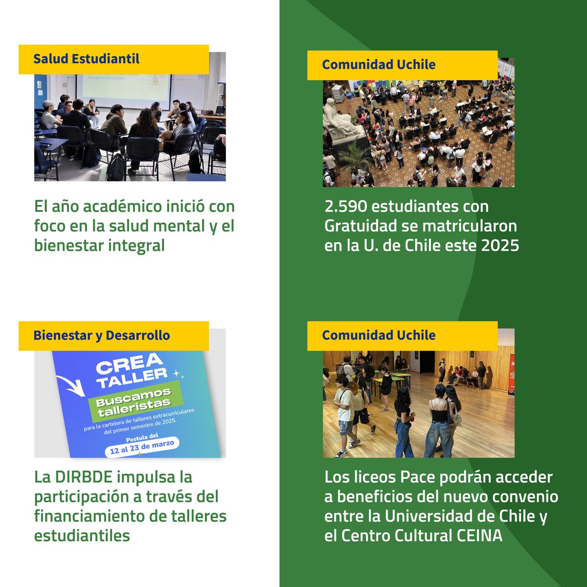 ✨ ¡Ya está aquí el primer boletín VAEC del 2025! ✨
📩 Revisa el boletín completo y entérate de todo lo que pasó este mes. ¡Nos seguimos encontrando!

Notas: linktr.ee/vaec.uchile