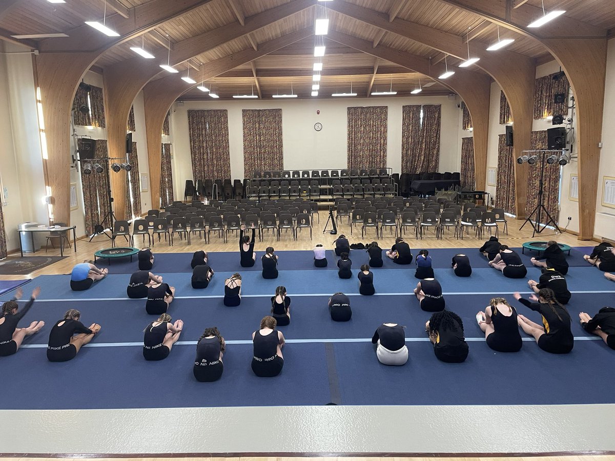 All ready for ‘celebrate’ gymnastics show 2025! Good luck!