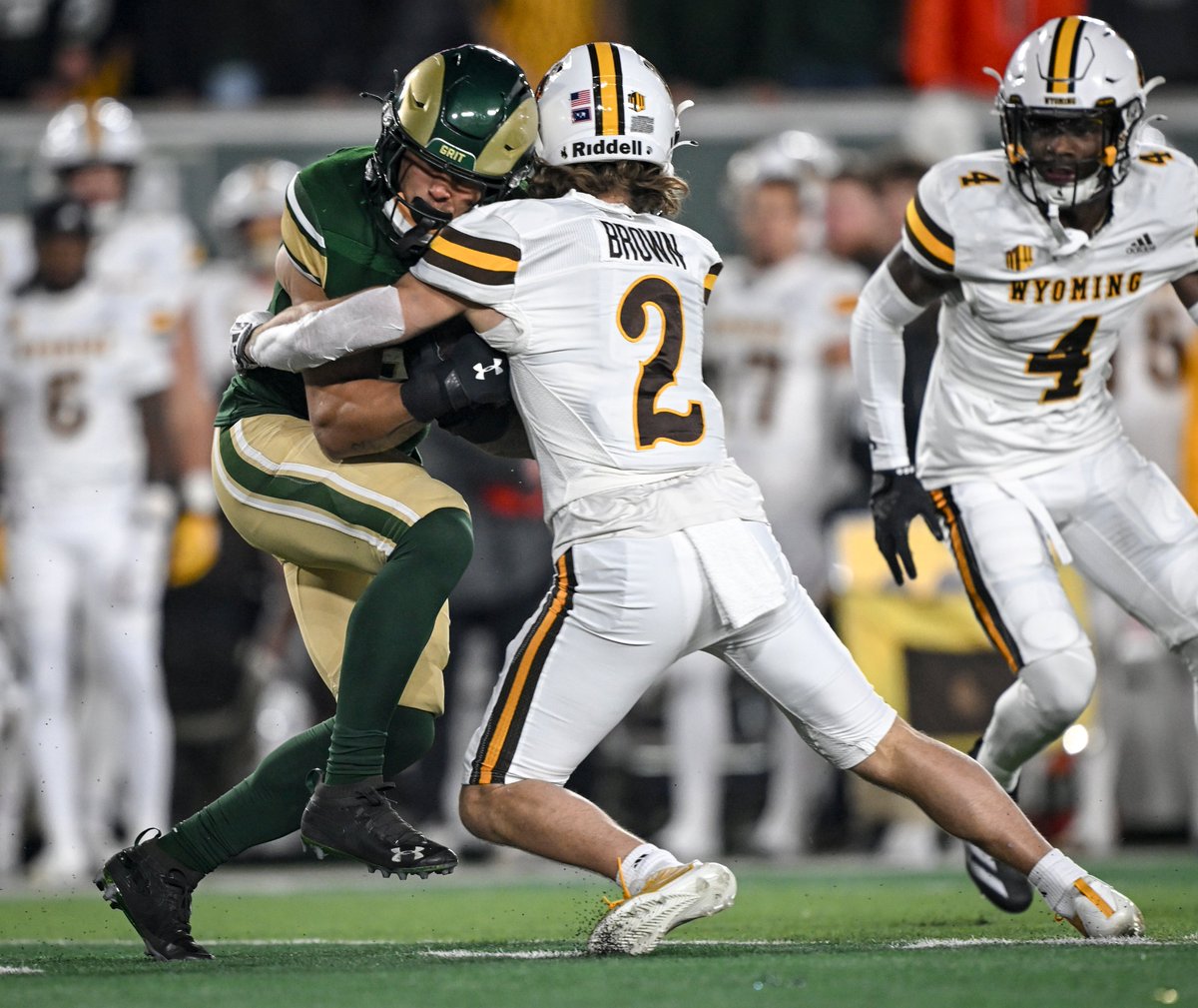 Wyoming grad transfer DB Wrook Brown has emerged as a popular target in the transfer portal. He's heard from schools in the ACC, Big 12 and AAC thus far, per a source. 

Brown's started 29 games in his career and has posted 105 tackles and 6 INTs over the last 2 seasons.
