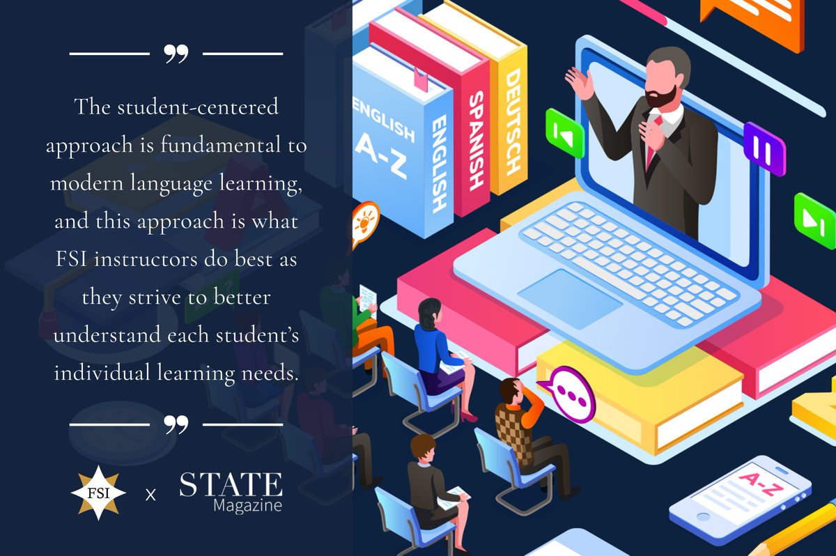 FSI's language training thrives on the dedication of instructors, who ensure that diplomats are well-equipped to navigate their roles overseas effectively. Learn more in the full article on <a href="/StateMag/">statemag</a>: statemag.state.gov/2025/04/0425fe…