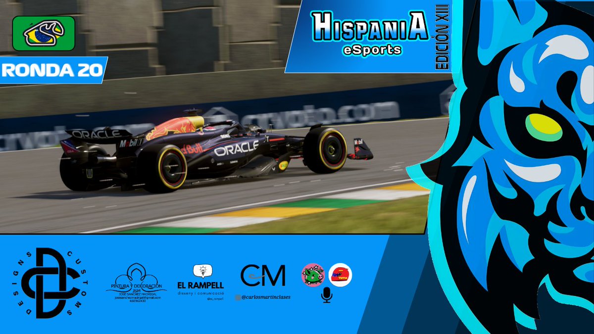 Hispania eSports (@hispaniaesport) on Twitter photo 🔵En directo: twitch.tv/hispaniaesports GP de Brasil con las narraciones como siempre de <a href="/DaniLoReyF1/">DaniLoReyF1</a> y <a href="/christiantmt14/">Christian Ferrer</a> #HispaniaEsports 🔵En directo: twitch.tv/hispaniaesports GP de Brasil con las narraciones como siempre de <a href="/DaniLoReyF1/">DaniLoReyF1</a> y <a href="/christiantmt14/">Christian Ferrer</a> #HispaniaEsports