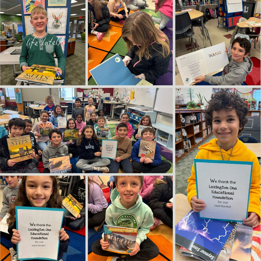 Ed Foundation (@lex1edfound) on Twitter photo Weโre celebrating <a href="/LexingtonOne/">Lexington County School District One</a> elementary #students reading awesome science & social studies books donated via a #Lex1EdFound $25K Bucks for Books Grant! Here are Pleasant Hill Elementary students learning thanks to these grants! #Literacy #StudentSupport #GiveToLex1EdFound Weโre celebrating <a href="/LexingtonOne/">Lexington County School District One</a> elementary #students reading awesome science & social studies books donated via a #Lex1EdFound $25K Bucks for Books Grant! Here are Pleasant Hill Elementary students learning thanks to these grants! #Literacy #StudentSupport #GiveToLex1EdFound