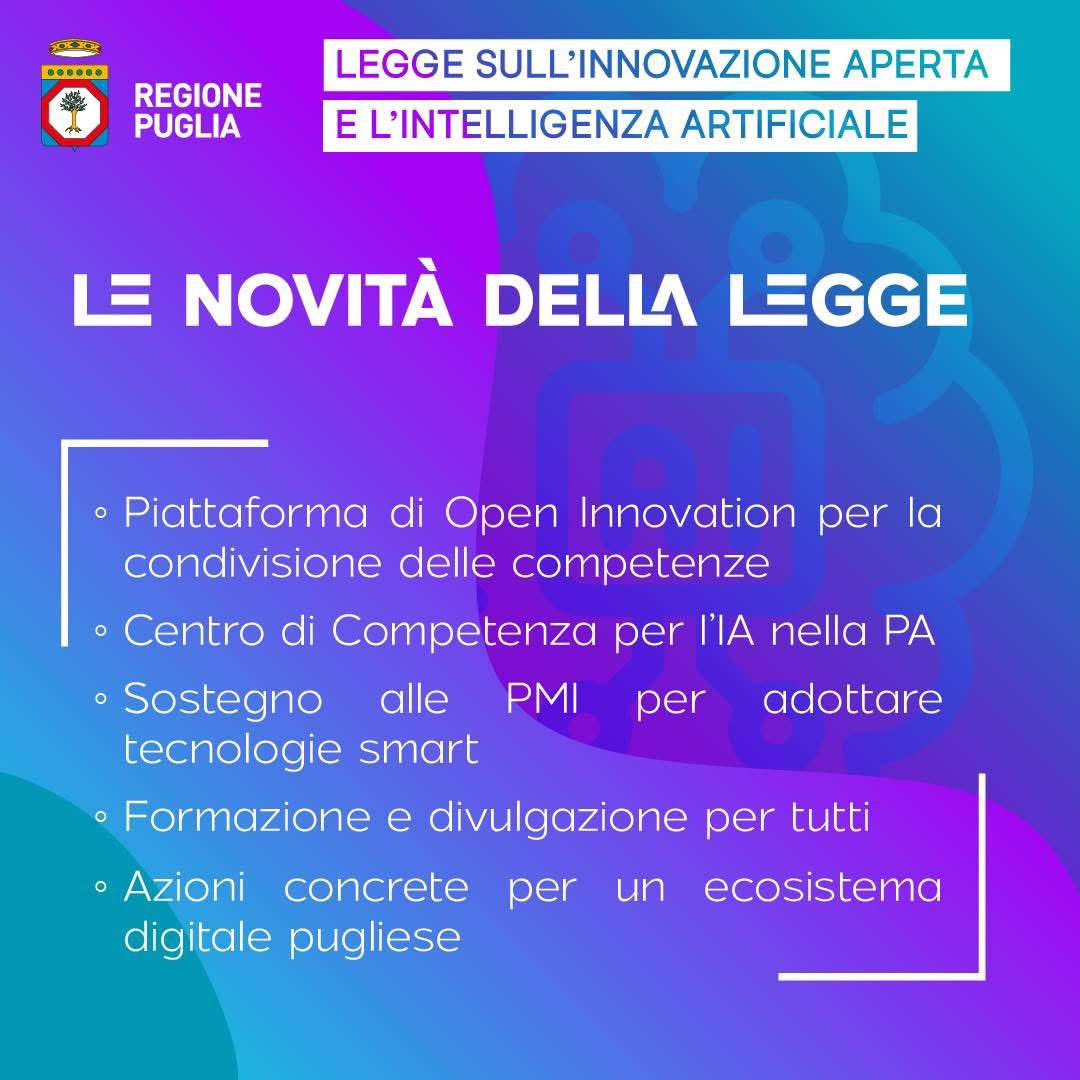 ADelliNoci's tweet photo. @RegionePuglia #Artificial_Intelligence #openinnovation https://t.co/fkvOsQt72e