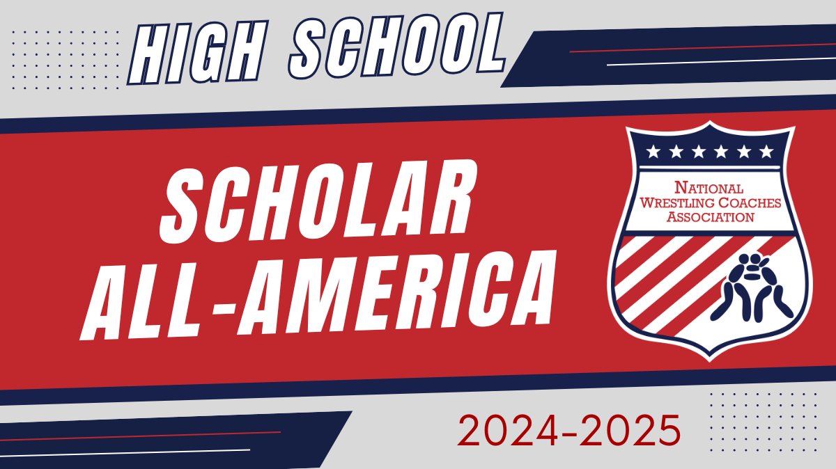 NWCA Honors 4,627 High School Wrestlers with Scholar All-American Distinction
📰 nwcaonline.com/news/2025/4/1/…