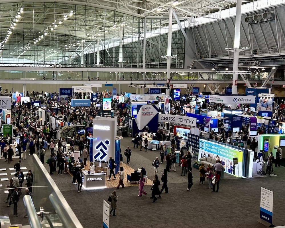 TradeshowLogic's tweet image. From product demos to meaningful conversations, exhibitors at #AONL2025 are making lasting connections with thousands of #NurseLeaders. TL is proud to support @tweetAONL with strategies that maximize engagement because when you connect with the right audience great things happen!