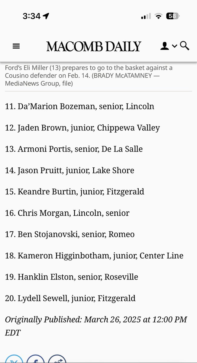 Ben Stojanovski (@stojanovski_ben) on Twitter photo Thank you Macomb Daily!
<a href="/macombdaily/">The Macomb Daily</a>
Honored to be voted a top 20 player in Macomb County! Thank you Macomb Daily!
<a href="/macombdaily/">The Macomb Daily</a>
Honored to be voted a top 20 player in Macomb County!