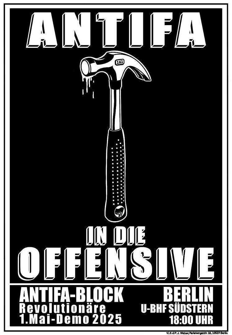 Antifa - das bedeutet Vielfalt. Es gibt verschiedene Kämpfe - sie alle gehören zusammen. Schulter an Schulter für eine bessere Welt. 

Lasst uns gemeinsam am 1. Mai, 18h, zeigen, dass wir uns nicht bezwingen lassen! 

Aufruf zum Antifa-Block: 1mai.blackblogs.org/?p=1333

#b0105 #R1MB