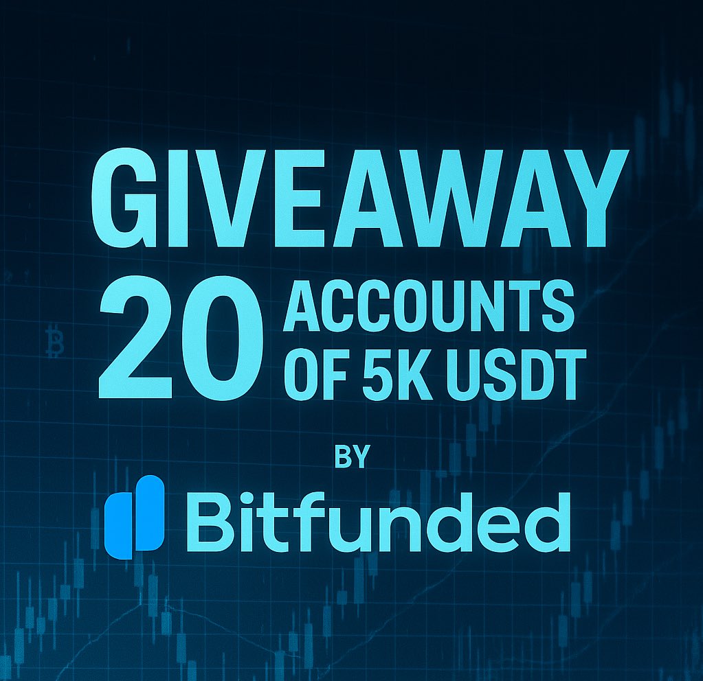 Bitfunded (@bitfunded) on Twitter photo π¨ GIVEAWAY ALERT β οΈ
π 20 x 5000 USDT BitFunded Account giveaway! π
How to Participate:
1οΈβ£ : π Retweet this post
2οΈβ£ : π Tag 1 friend
π’ Weβre giving away 20 funded accounts to 20 lucky winners π
π’ The winners will be announced in 48hrs π
π’ Start your journey on π¨ GIVEAWAY ALERT β οΈ
π 20 x 5000 USDT BitFunded Account giveaway! π
How to Participate:
1οΈβ£ : π Retweet this post
2οΈβ£ : π Tag 1 friend
π’ Weβre giving away 20 funded accounts to 20 lucky winners π
π’ The winners will be announced in 48hrs π
π’ Start your journey on