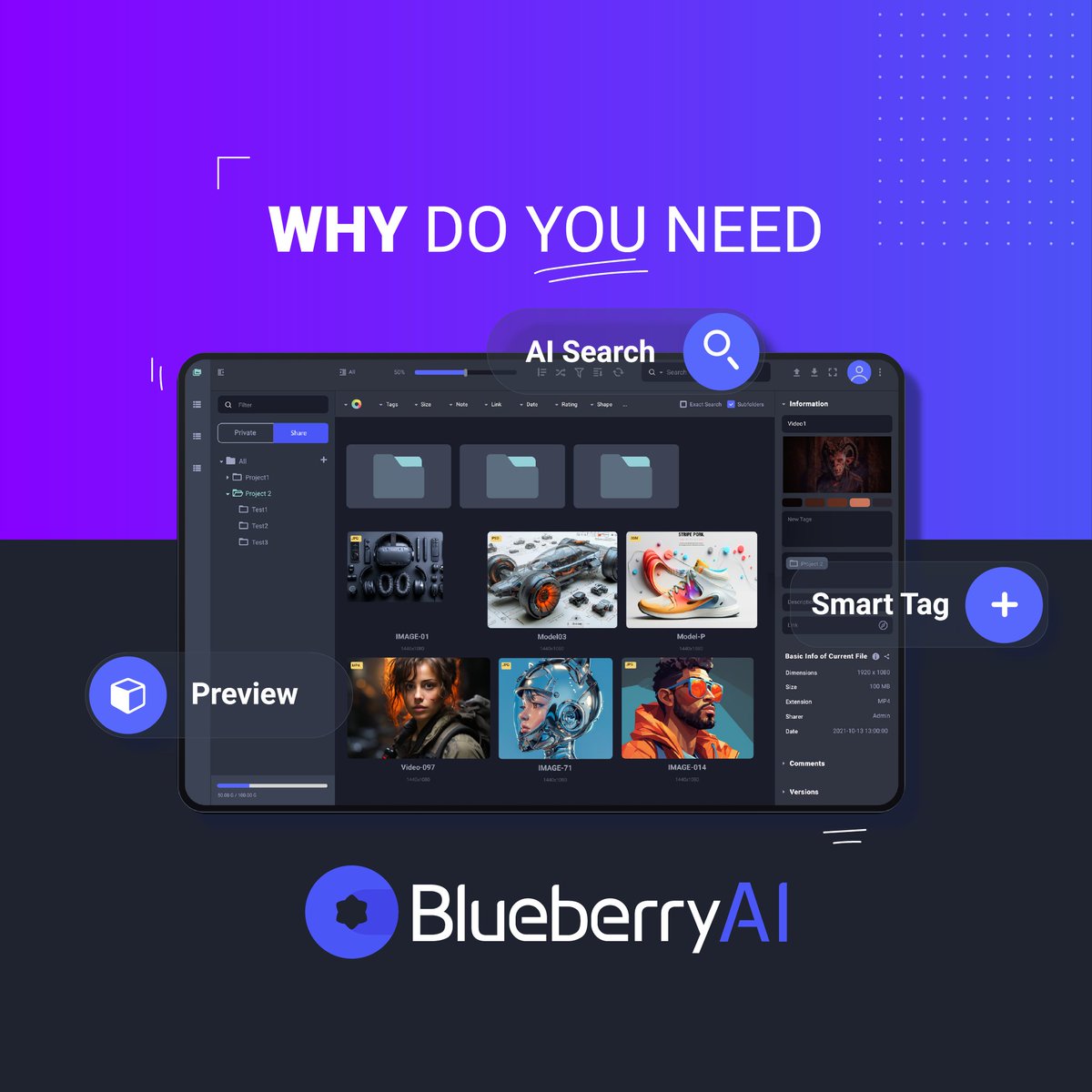 Share_Creators's tweet photo. We are going to NAB in Las Vegas next week!  Please comment if you want to meet up.

Blueberry AI:
Intelligent Management of Digital Assets for Immediate Cost Reduction and Efficiency Enhancement.

Try out today: 👉 https://t.co/gHcgQgWSah https://t.co/ymAjtihSF8