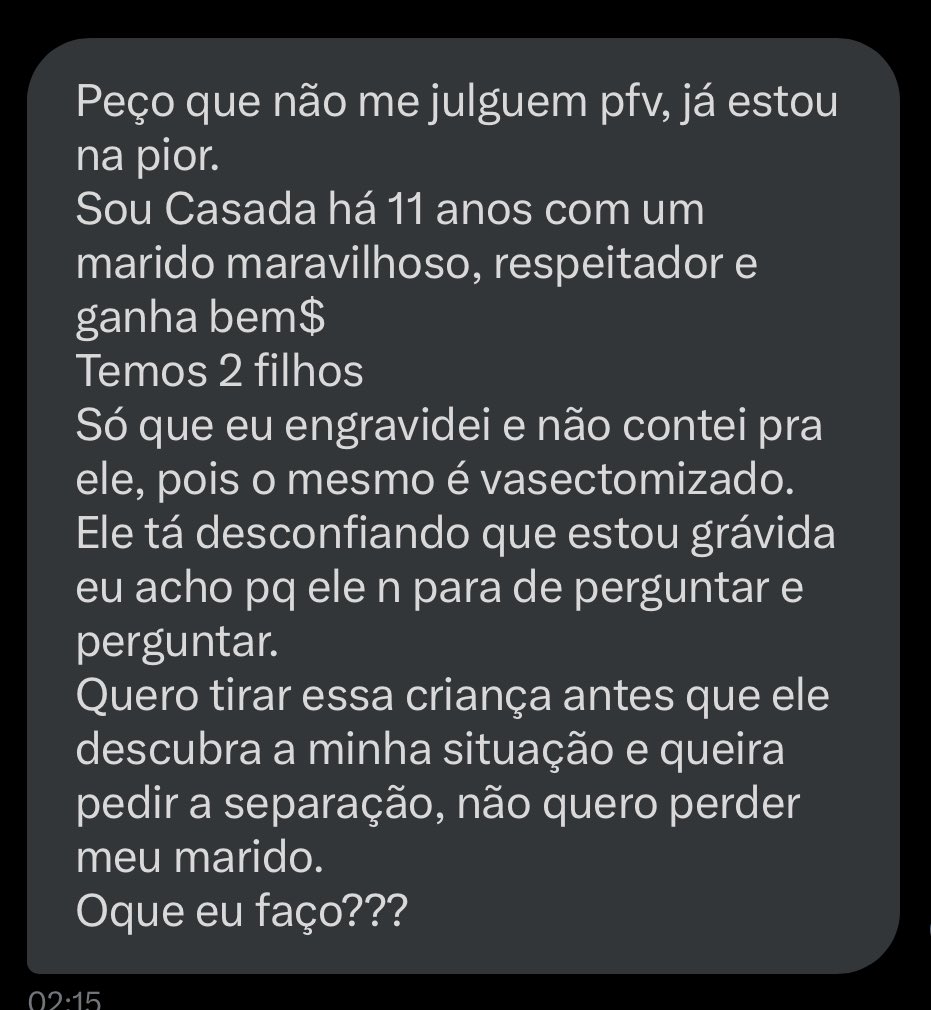 Confissoes pra ler cagando 𝕏 tweet media