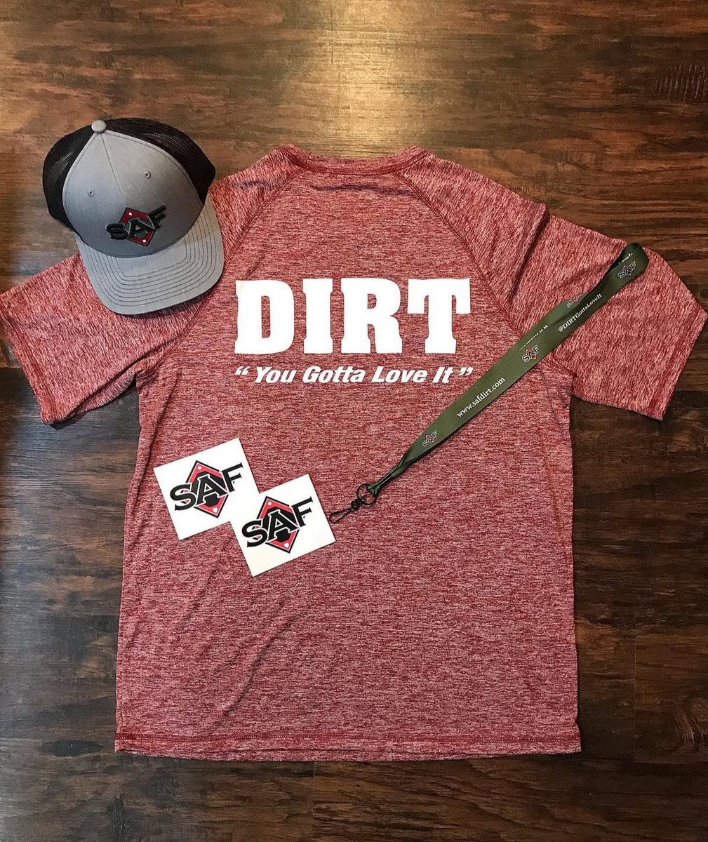 💯Giveaway💯

We’re shipping out THREE #DIRT shirts to THREE lucky winners.

Just retweet this and follow <a href="/Turfaceproducts/">Turface Athletics</a> <a href="/TurfaceC/">Turface Grounds Crew</a> <a href="/DIRTGottaLoveIt/">SAF Products</a> to enter to win.

🎉🎉🎉🎉