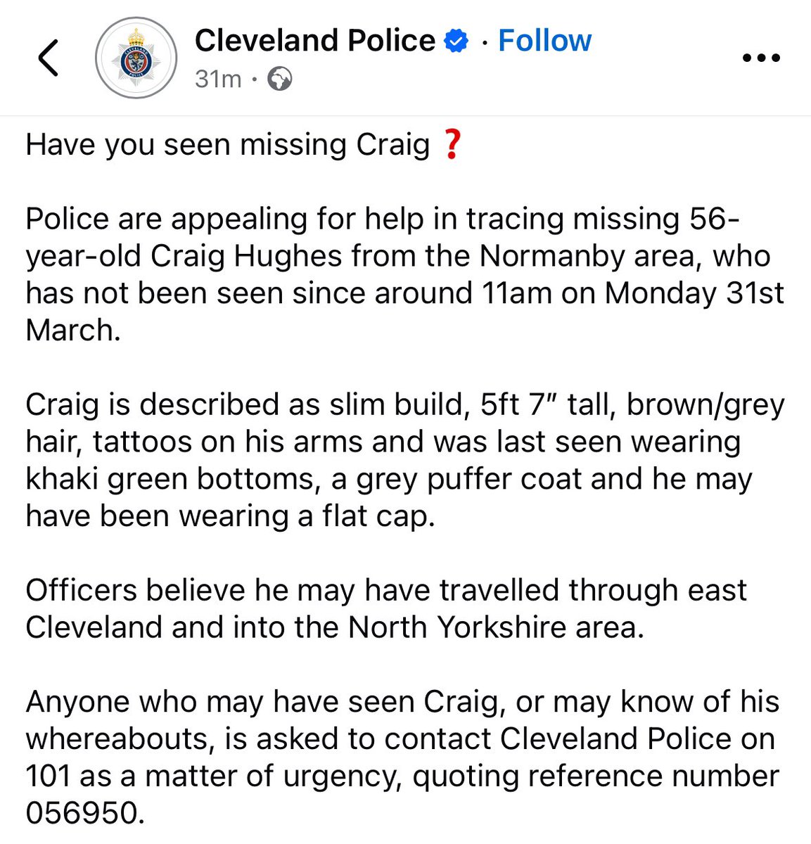 Jacxdad3376's tweet image. This is my cousin and he’s gone missing, long shot I know..  but please share